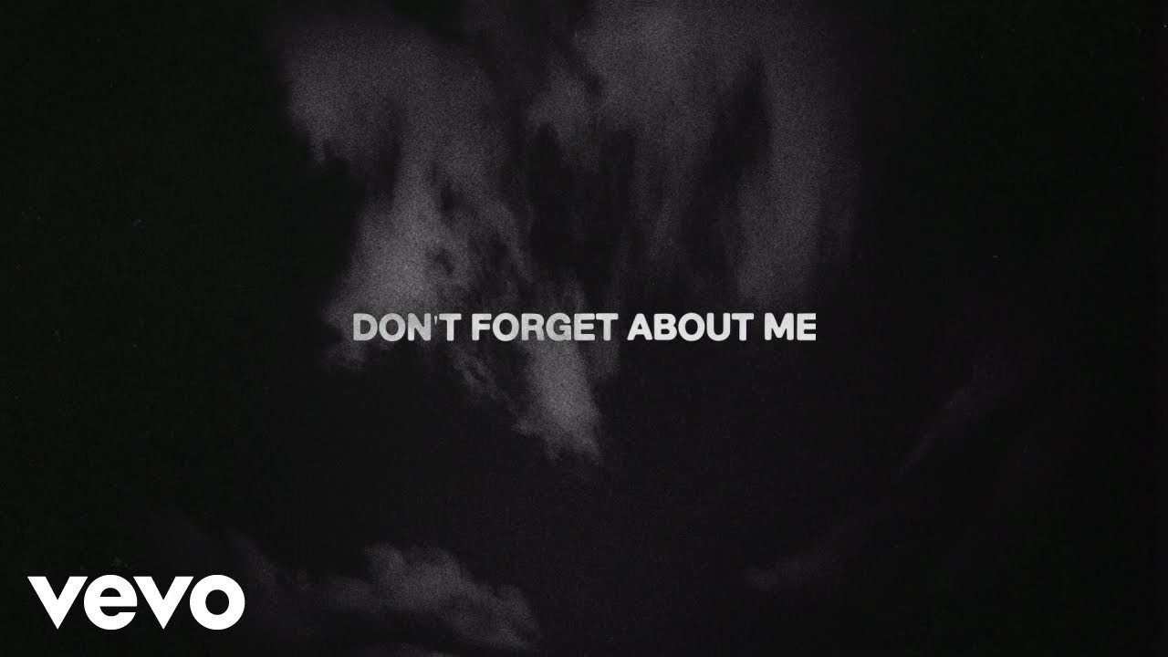 Don't Forget About Me Song Lyrics