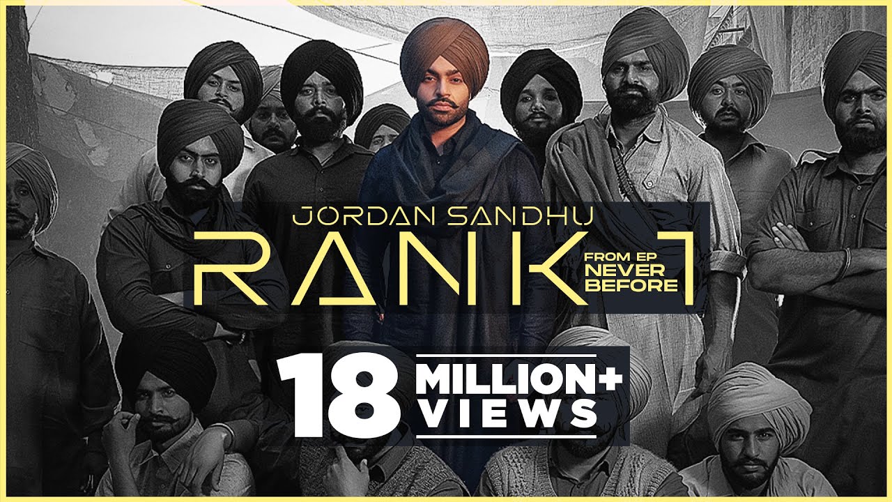 Rank 1 Song Lyrics | Jordan Sandhu | Desi Crew