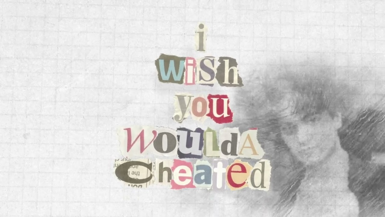 I Wish You Cheated Song Lyrics | Alexander Stewart