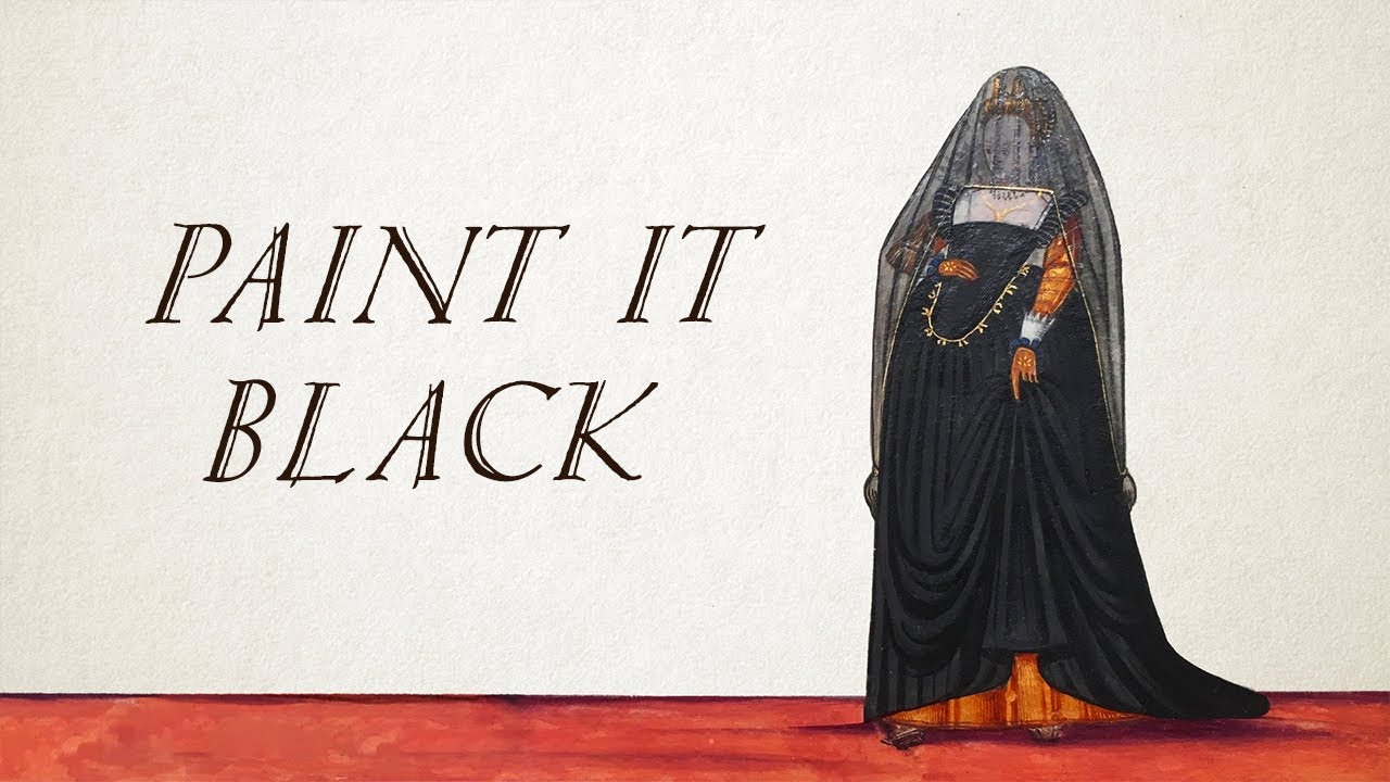 Paint it Black Song Lyrics | Hildegard von Blingin