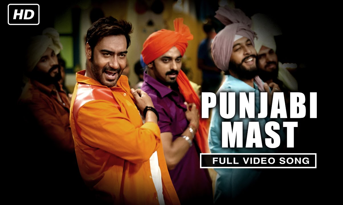 Punjabi Mast Song Lyrics | Action Jackson
