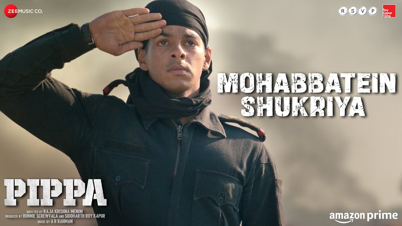 Mohabbatein Shukriya Song Lyrics | PIPPA
