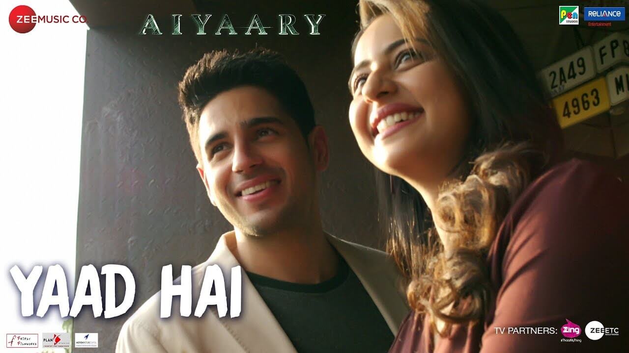 Yaad Hai Song Lyrics | Aiyaary